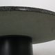 Mid-century  granite stone round coffee table, 1970's italy