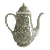 Théière faïence anglaise Royal Tudor Velvet Grindley of Stoke vintage