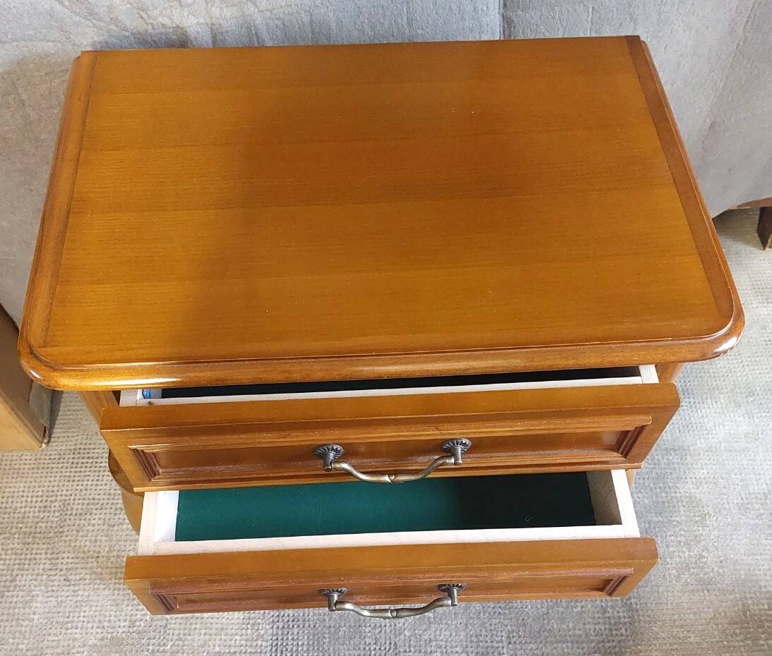 Louis XV style bedside tables