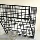 Panier mural fil d'acier rangement vintage