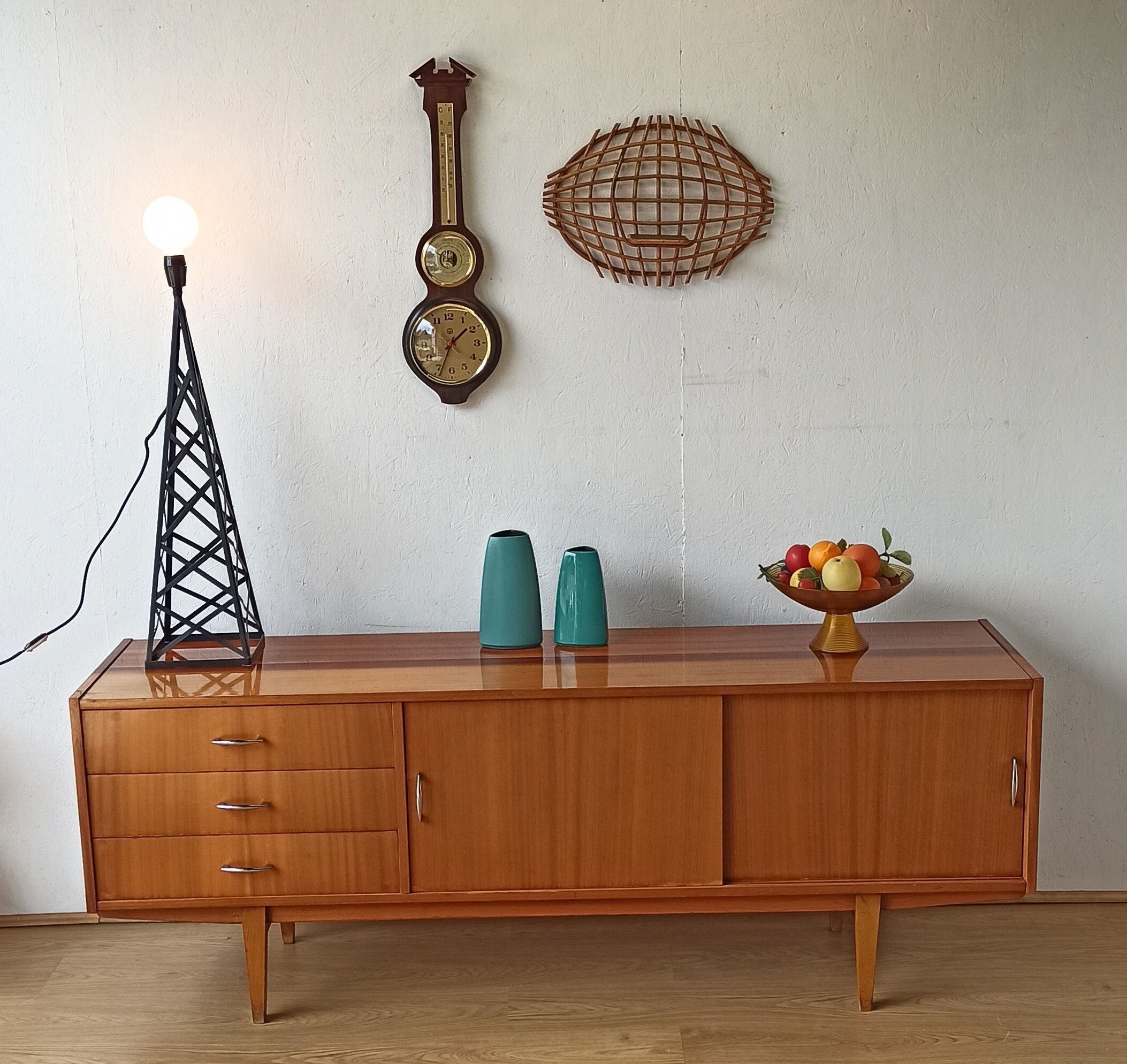 Modernist long sideboard from the 1970s.