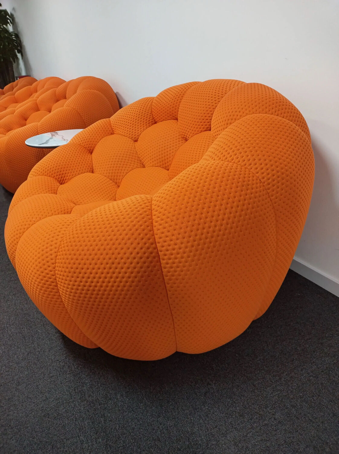 Orange Bubble armchair