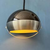 Mid-century Lakro space age dome pendant lamp