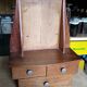 Wall dressing table with drawers
