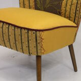 Chair vintage year 50 tissue "Lelièvre"