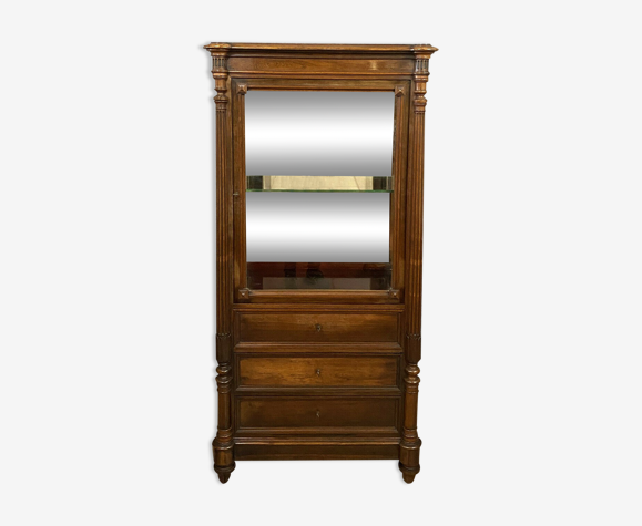Vitrine christalliére de magasin en palissandre époque napoléon III, Maison Krieger Paris
