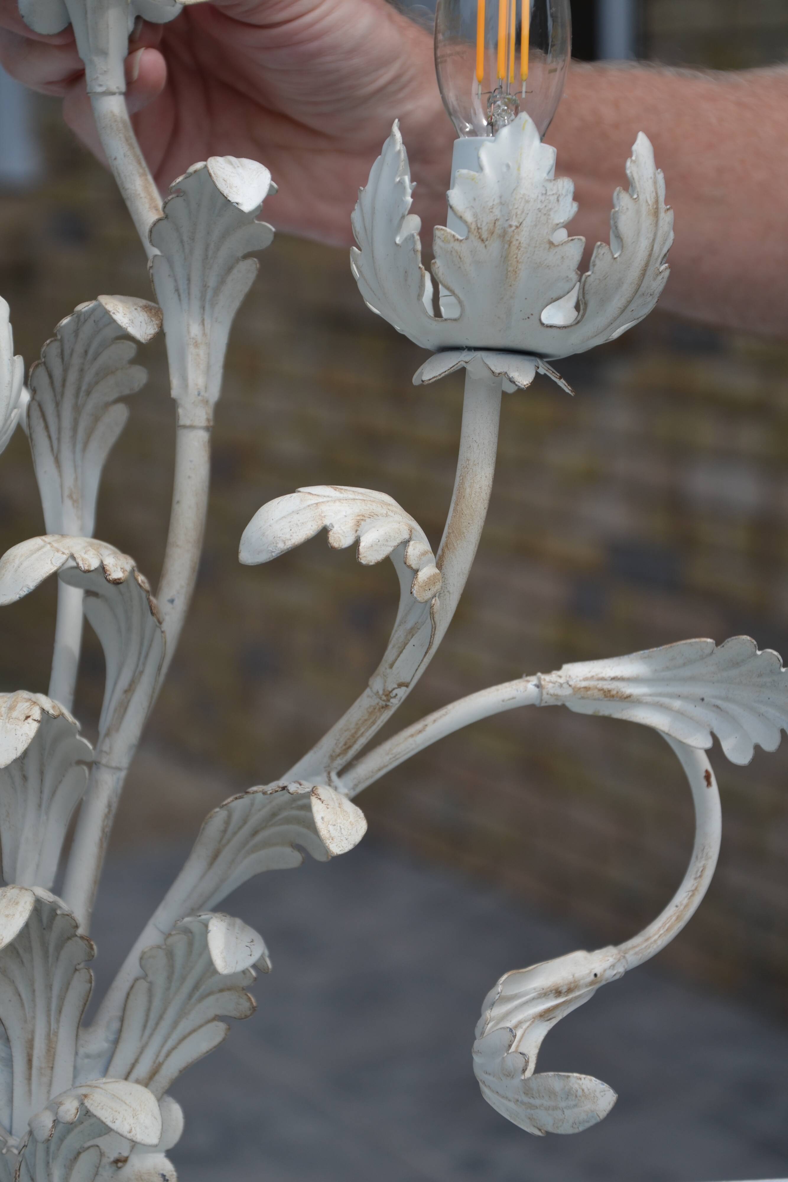 Large Florentine wall sconce