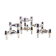 Modular BMF candle holders by Fritz Nagel