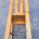 6 pine chairs