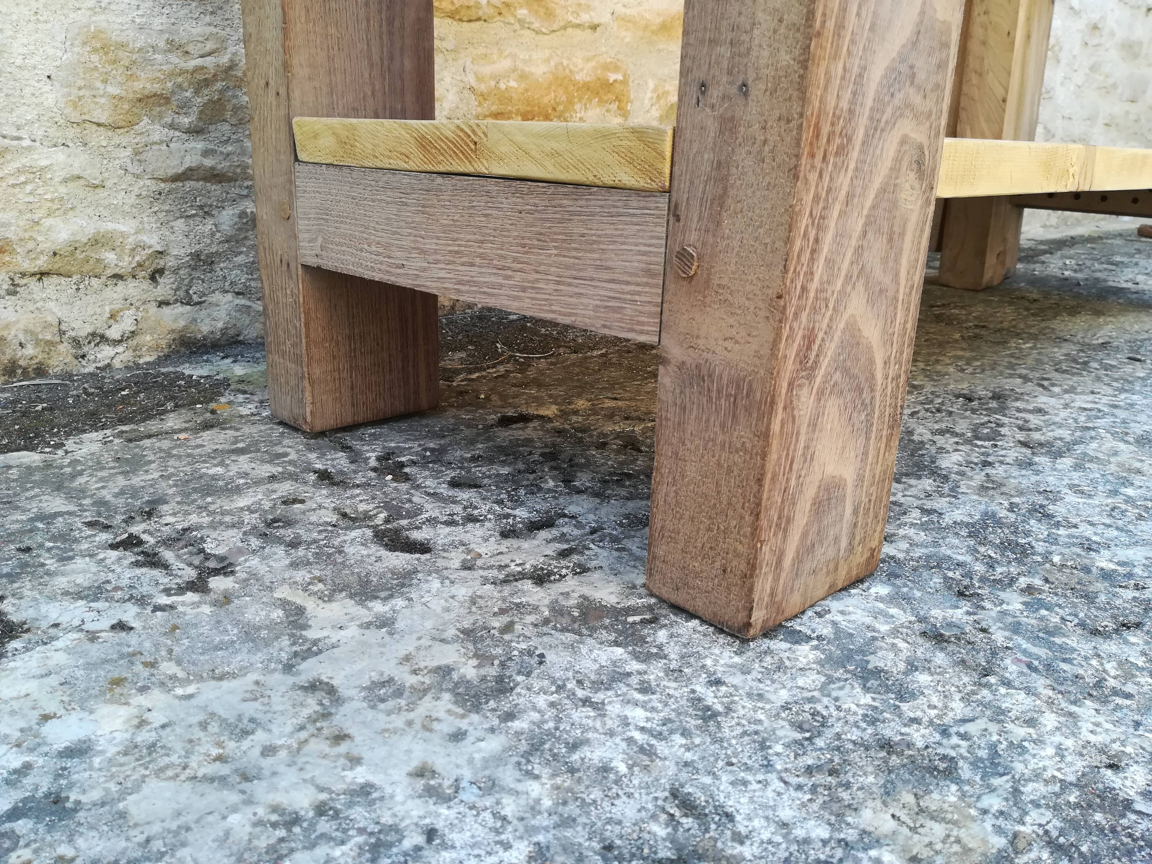 Oak workbench