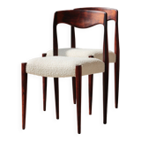 Set of 4 Scandinavian rosewood chairs – Otto Møller style | Vintage