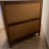 Vintage wooden chest of drawers with 4 drawers
