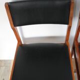 Lot of 4 Scandinavian chairs