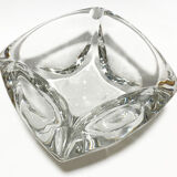 Daum France crystal ashtray