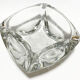Daum France crystal ashtray