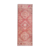 Faded turkish kitchen rug mat 1'5" x 3'9"