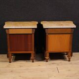Pair of 20th-century Italian bedside tables