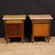 Paire de tables de chevet italiennes du 20e siècle
