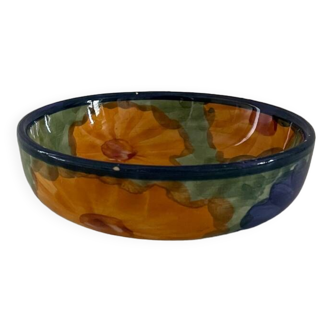 Vintage floral pattern bowl