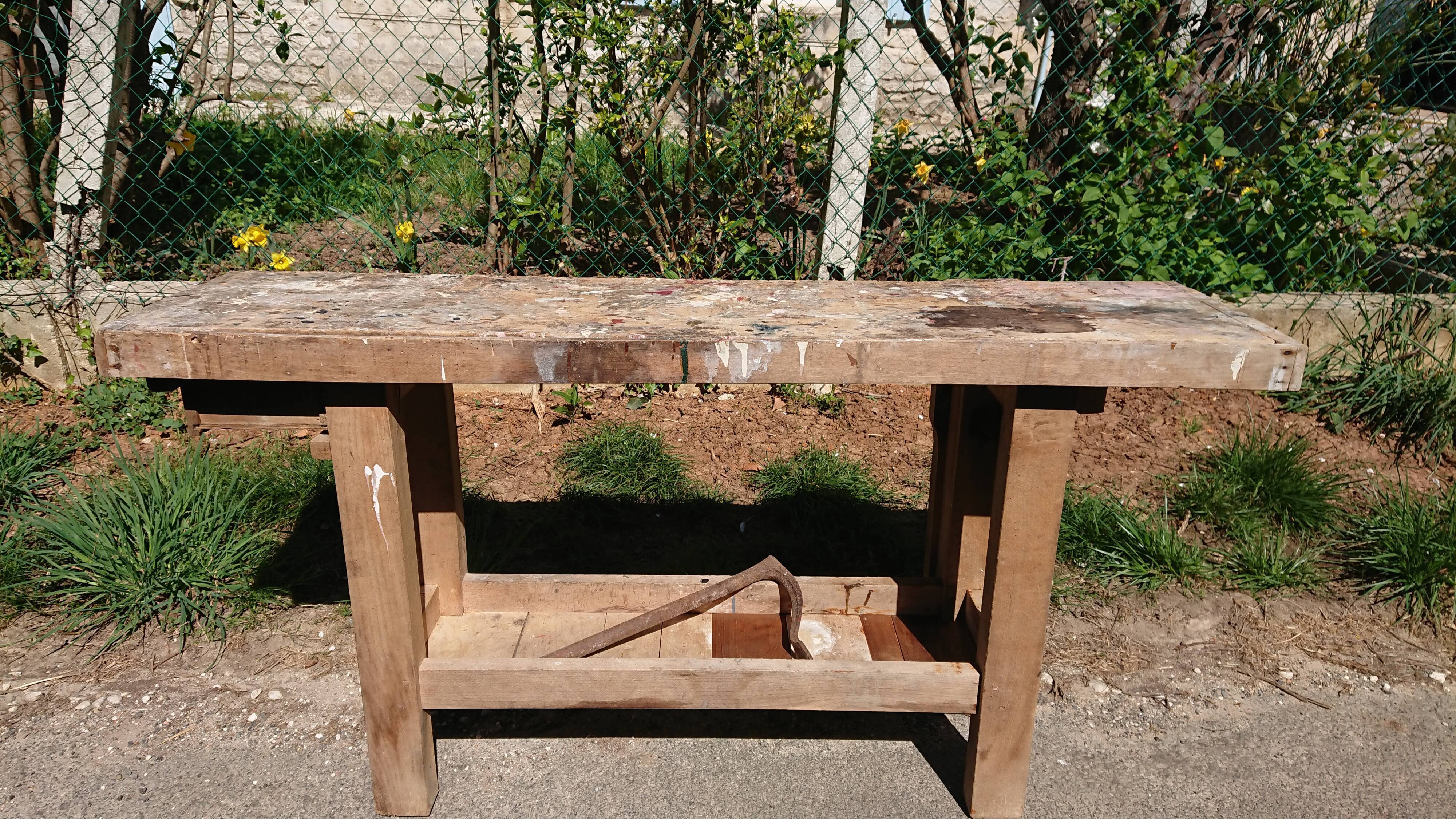 Built in raw wood with its press and valet - GRENAD