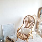 Vintage rattan chair