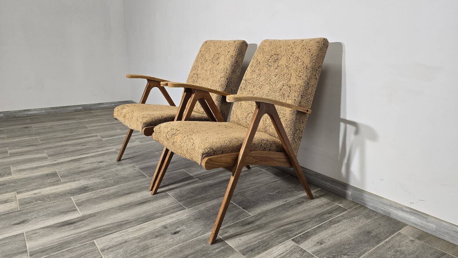 Set of Mid-Century Armchairs