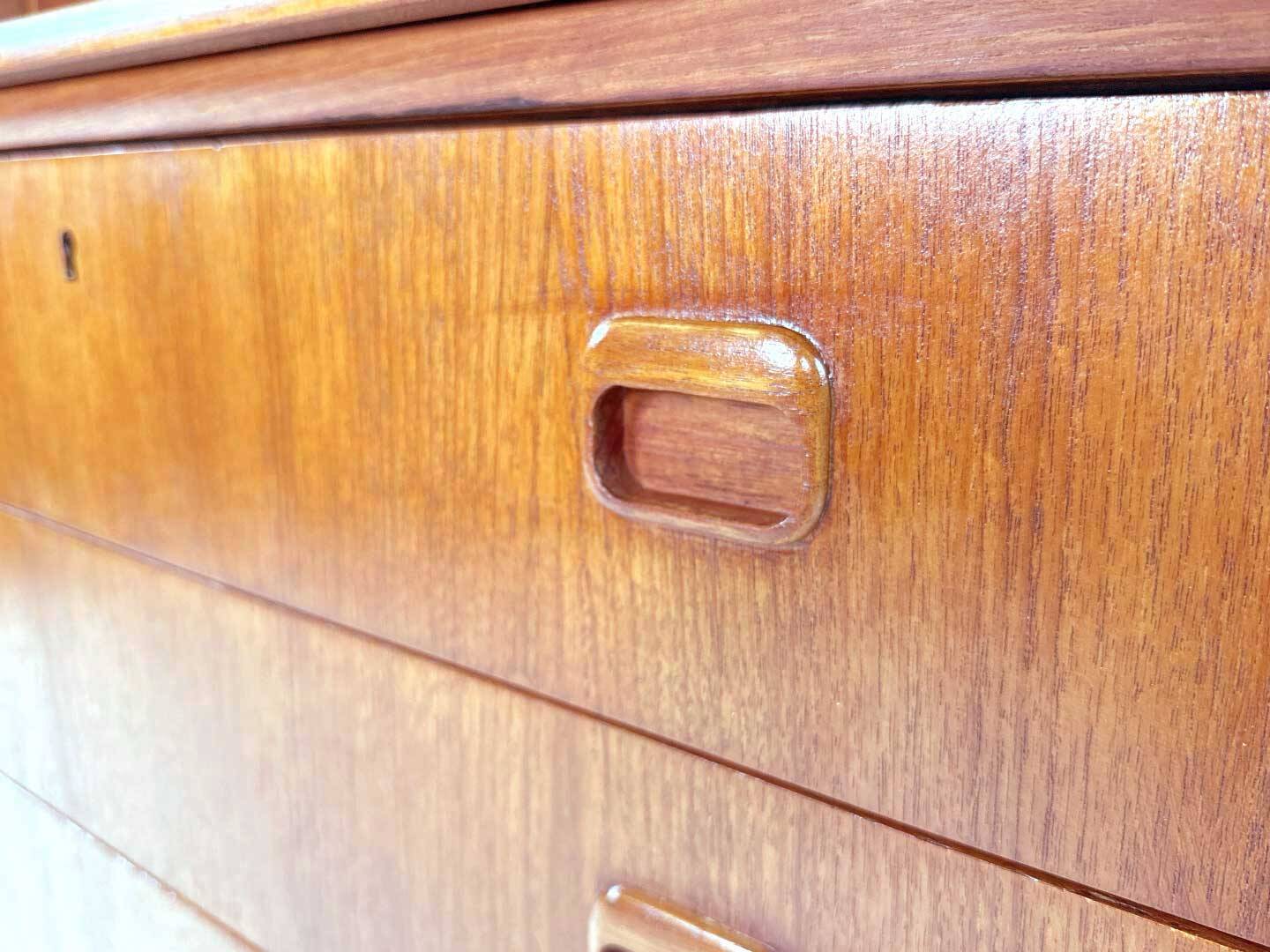 Vintage Danish secretaire by Egon Ostergaard for Svensk Mobelindustri