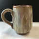 Salted stoneware cup by Marcel Aubry
