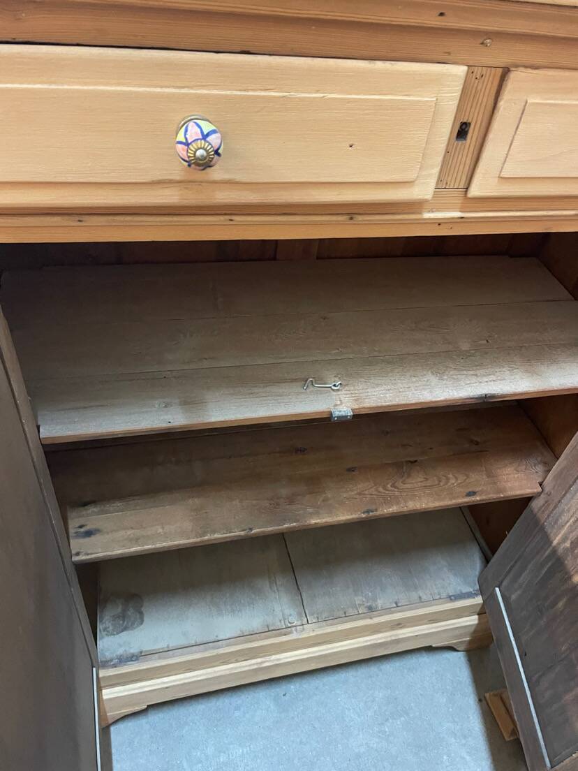 Vintage Parisian airbrushed sideboard