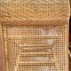 Paire de fauteuils pliables  en rotin