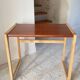 Table basse bois exotique vintage