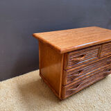 Commode en bambou Maugrion pour Roche Bobois