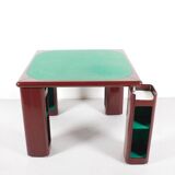 Game table 1970s by Pierluigi Molinari for Pozzi Milano