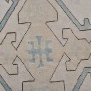 Tapis Oushak noué à la main bohémien sku 3484