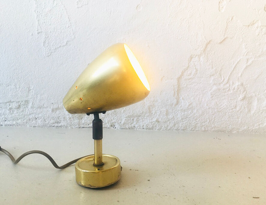Italian adjustable wall lamp, 1950s