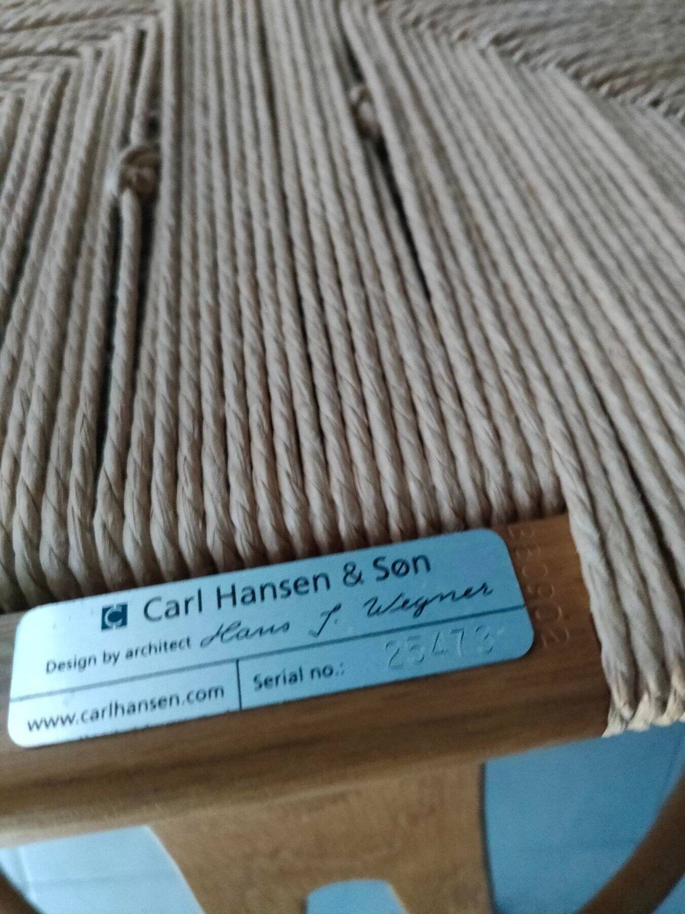 Carl Hansen & Søn - Hans J. Wegner - Dining room chair (6)