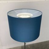 Blue tripod floor lamp from the mid-century German space age by Staff Leuchten, 1960s.