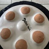Service à huîtres vallauris 6 assiettes et 1 plat