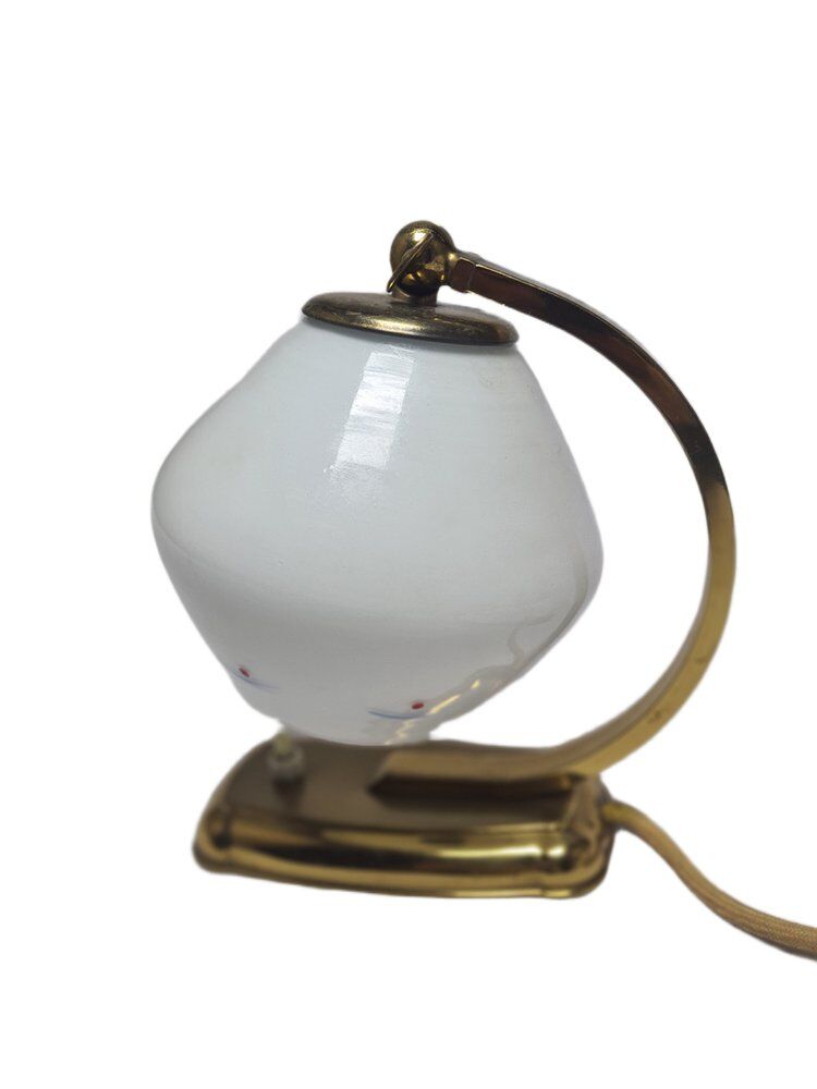 Art Deco bedside lamp, Belgium, 1950s