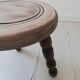 Tabouret tripode vintage