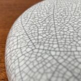 Postmodern minimalist ceramic vase in an organic shape by Asa Selection, 1980s.