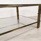 Coffee table bronze house malabert
