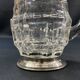 Glass milk jug on solid silver mount, Minerva 1st title