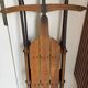 Vintage wooden American sled