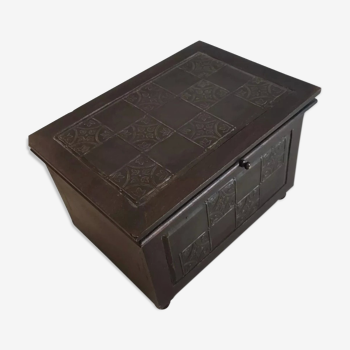 Wooden and metal box