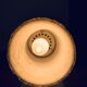Scandinavian style tripod table lamp in teak by Arlus circa 50's/ 60