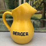 Vintage yellow carafe pitcher