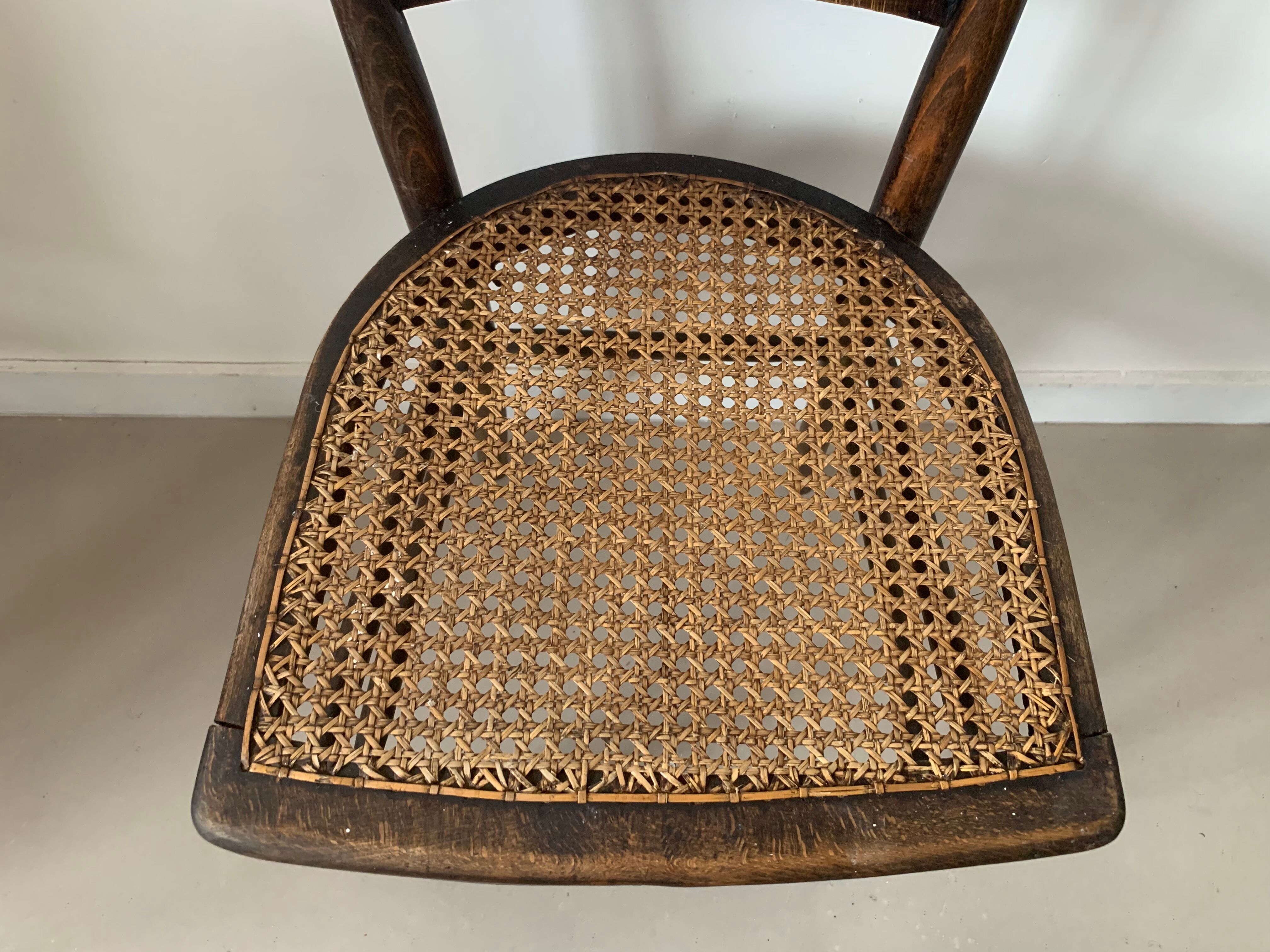 Antique bistro chair
