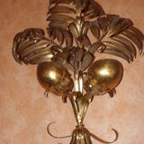 Lampe applique palmier