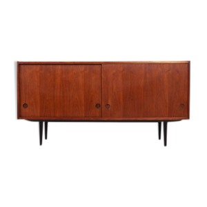 enfilade en teck, design danois, années 1970, danemark